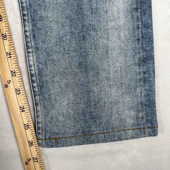 Denham Jeans Men Size W30 L26 Razor Slim Fit Fly Button Cardiani Denim Italy EUC - Picture 3 of 12